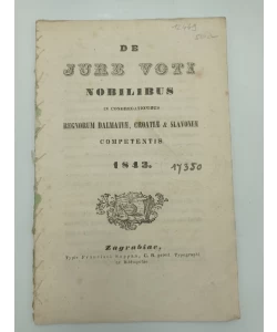De Jure voti Nobilibus