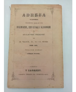 Adresa sabora 1861.