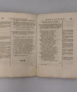Paraphrasis psalmorum poetica auctore Georgio Ferrich Ragusino cui accedit altera in utriusque Testamenti Cantica cum annotationibus.