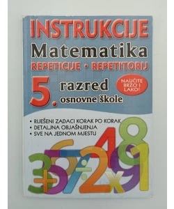 Instrukcije: matematika za 5. razred osnovne škole