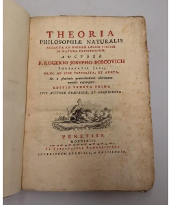 Theoria philosophiae naturalis redacta ad unicam legem virium in natura existentium