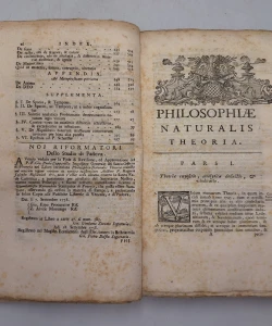 Theoria philosophiae naturalis redacta ad unicam legem virium in natura existentium