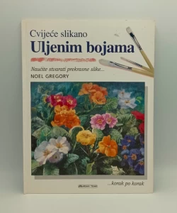 Cvijeće slikano uljenim bojama