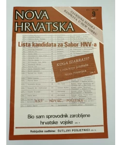 Nova hrvatska 9/1977