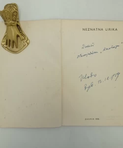Knjiga Neznatna lirika autor Vlado Kristl