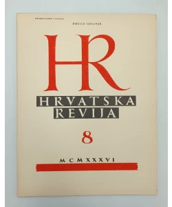Hrvatska revija 8/1936