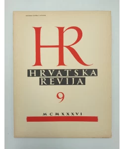 Hrvatska revija 9/1936