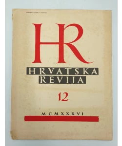 Hrvatska revija 12/1936