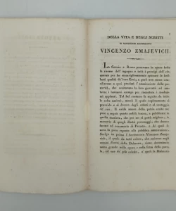 Notizie della vita e degli scritti di tre illustri Perastini