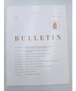 Bulletin br. 1/1982