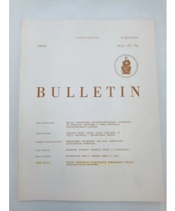 Bulletin br. 1/1984-1985