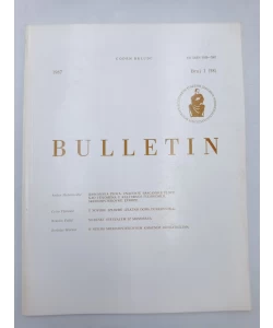 Bulletin br. 1/1987