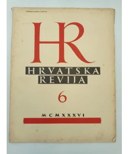 Hrvatska revija br. 6/1936
