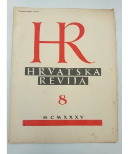 Hrvatska revija br. 8/1935