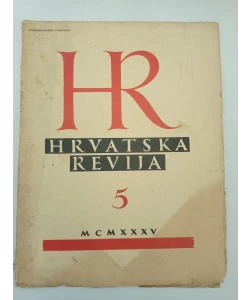 Hrvatska revija br. 5/1935