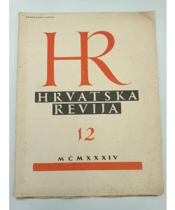 Hrvatska revija br. 12/1934
