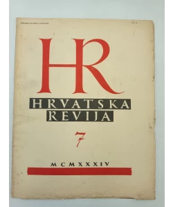 Hrvatska revija br. 7/1934