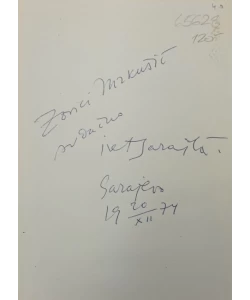 Knjiga Pisma autor Izet Sarajlić