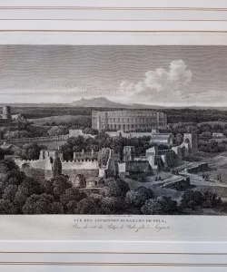 Stare gradske zidine Pule, gledane s položaja nekadašnje palače Julije, kćerke Augustove