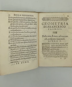 Knjiga Della nuova geometria autor Frane Petrić