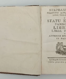 Statu Ecclesiae I. - III.