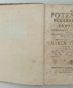 De potestate ecclesiatica et temporali
