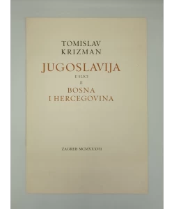 Knjiga Bosna i Hercegovina - Grafička mapa autor Tomislav Krizman