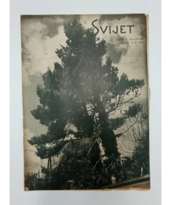 Časopis Svijet br. 15/1935 knjiga XIX