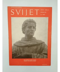 Časopis Svijet br. 3/1934. knjiga XVII