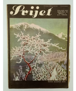 Časopis Svijet br. 1/1932 knjiga XIII