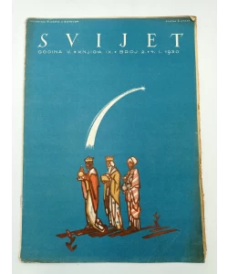 Časopis Svijet br. 2/1930 knjiga IX