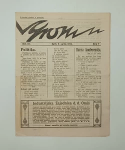 Grom br. 7/1922.