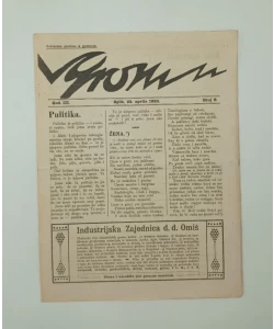Grom br. 8/1922.
