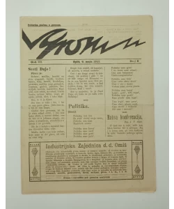 Grom br. 9/1922.