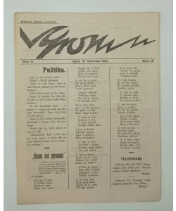 Grom br. 15/1921.
