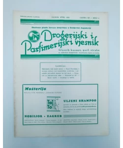 Drogerijski i parfimerijski vjesnik br. 4/1938