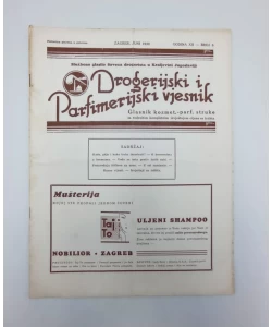 Drogerijski i parfimerijski vjesnik br. 6/1938