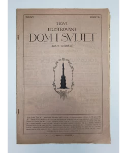 Novi Ilustrovani "Dom i svijet" br. 18/1921