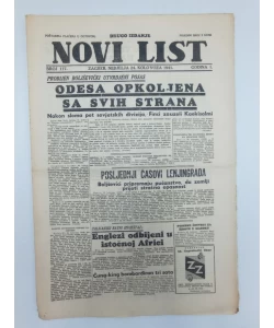 Novi list br. 117/1941