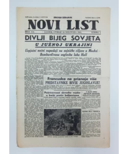 Novi list br. 112/1941