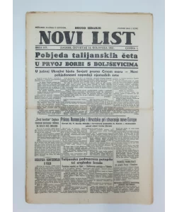 Novi list br. 107/1941
