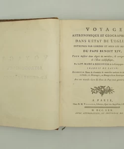 Voyage astronomique et geographique dans l’Etat de l’eglise