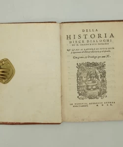 Della historia diece dialoghi
