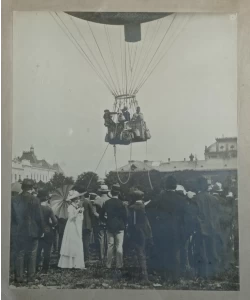 Fotografija Turulova balona iznad Zagreba