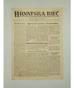 Hrvatska rieč br. 75/1944.