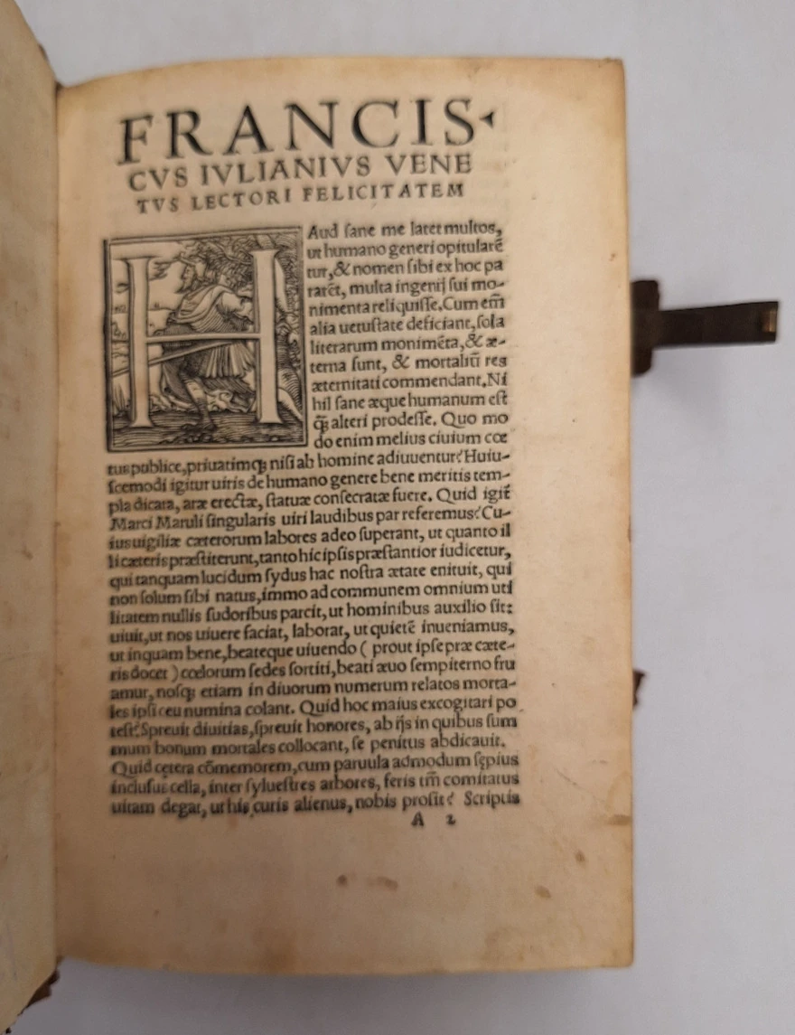 Knjiga Evangelistarium autor Marko Marulić