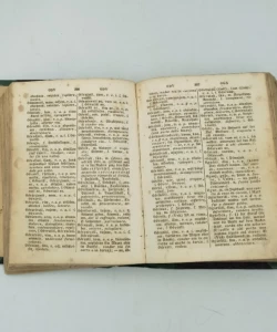 Knjiga Ilirsko-nemačko-talianski mali rečnik autor Josip Drobnić