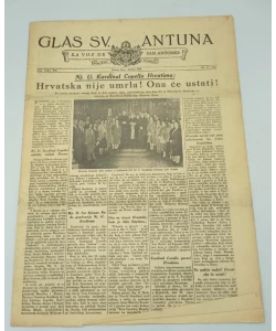 Glas sv. Antuna br. 11(144)/1952.
