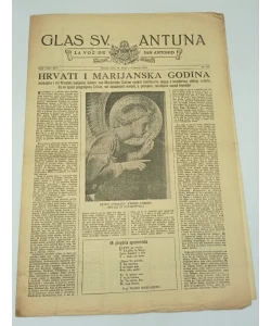 Glas sv. Antuna br. 169/1954.