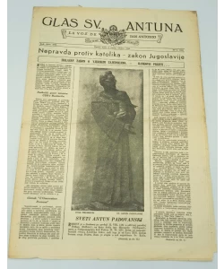 Glas sv. Antuna br. 9(154)/1953.